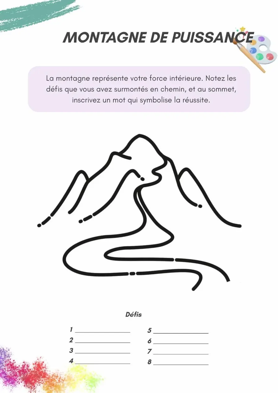 Exemplo real do manual: Montanha da força interior